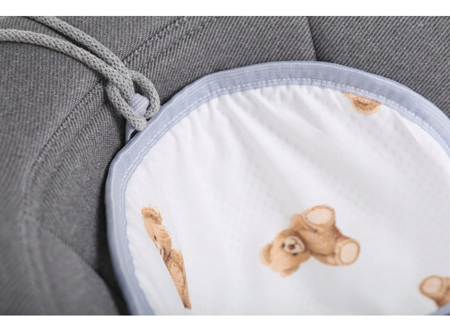 Vložka proti poteniu BABYMAM SUPER AIR 3D do autosedačky/kočíka - Macko Teddy