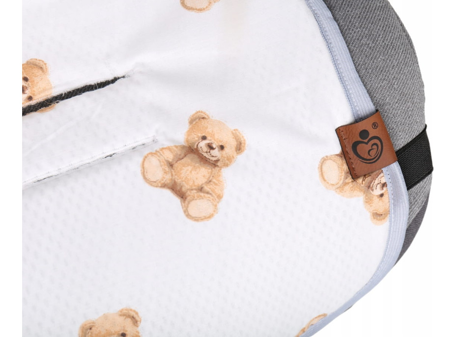 Vložka proti poteniu BABYMAM SUPER AIR 3D do autosedačky/kočíka - Macko Teddy