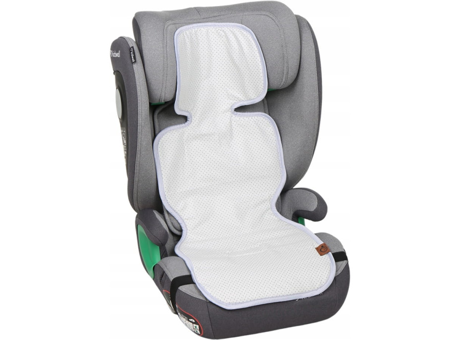 Vložka proti poteniu BABYMAM SUPER AIR 3D do autosedačky/kočíka - Šedé bodky na šedej