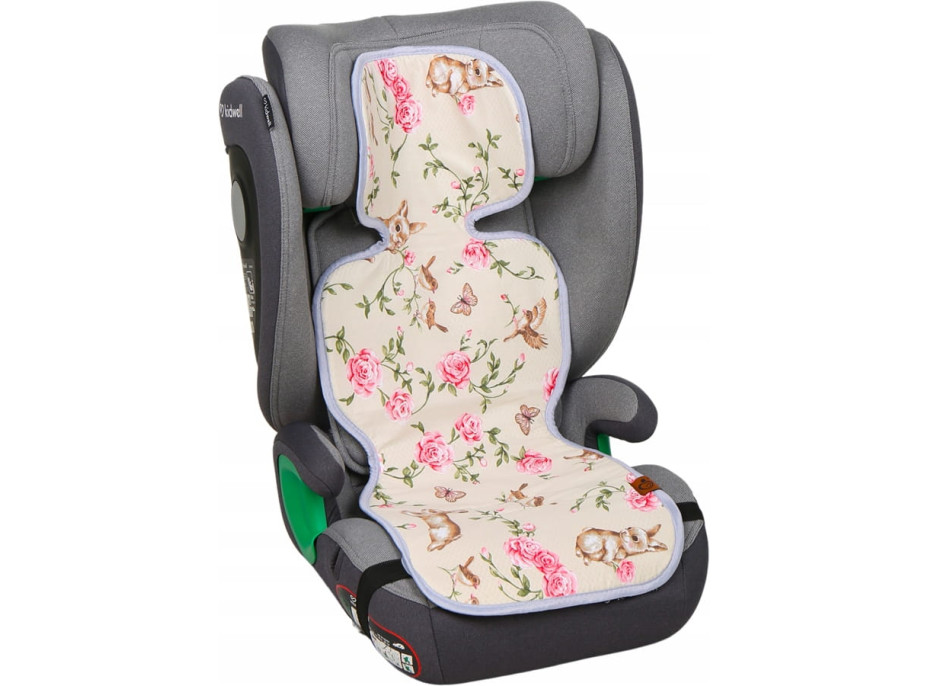 Vložka proti poteniu BABYMAM SUPER AIR 3D do autosedačky/kočíka - Tajomná záhrada