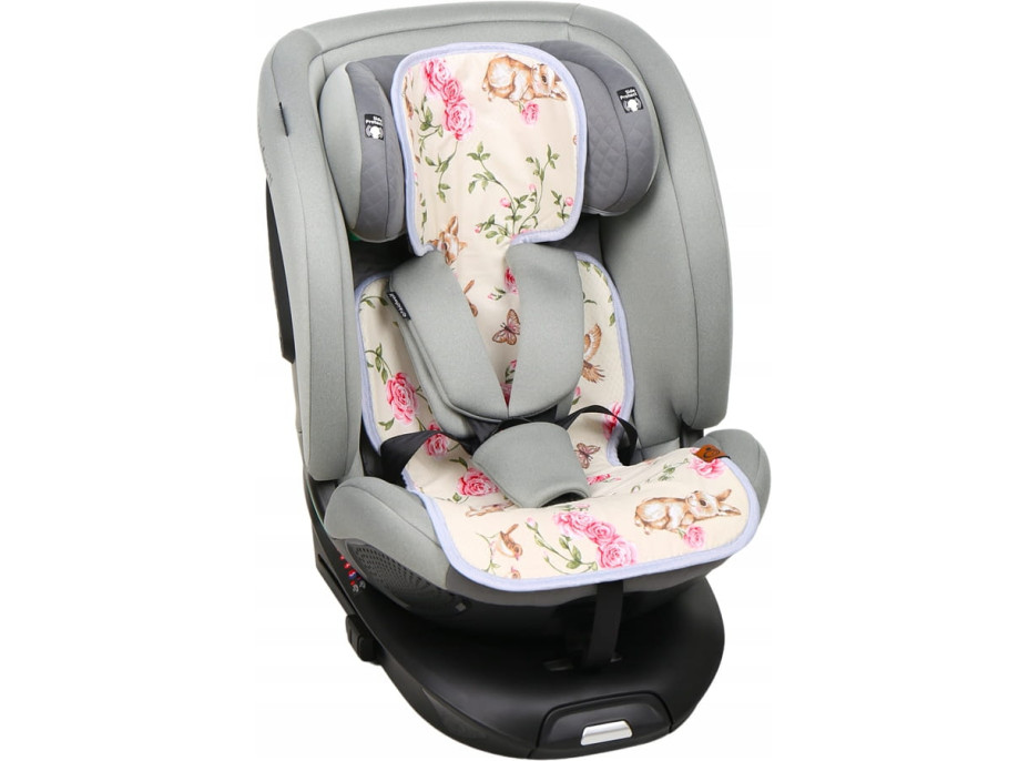 Vložka proti poteniu BABYMAM SUPER AIR 3D do autosedačky/kočíka - Tajomná záhrada