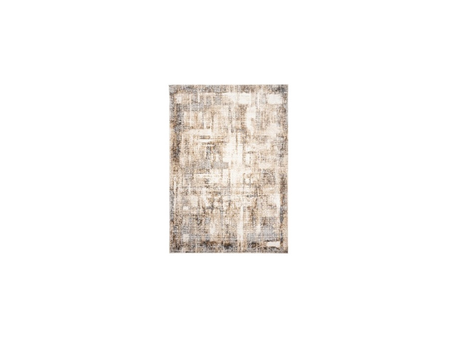 Kusový koberec HERA Pattern - hnedý/krémový