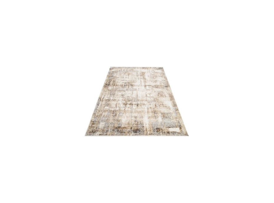 Kusový koberec HERA Pattern - hnedý/krémový