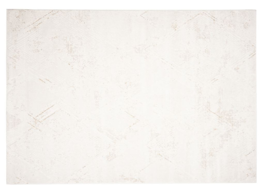 Kusový koberec HERA Grid - bílý