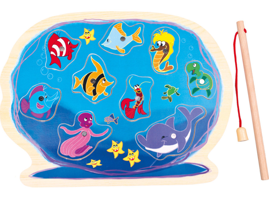 Bino Puzzle akvárium s prútom