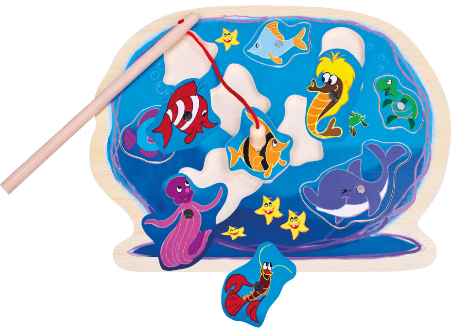 Bino Puzzle akvárium s prútom