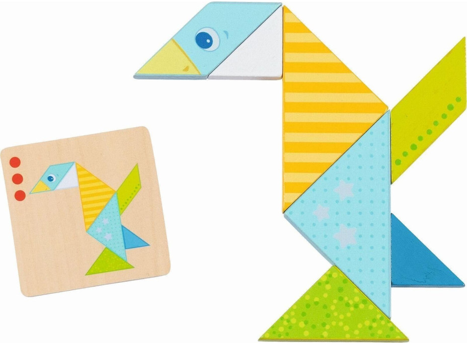 GOKI Farebný Tangram