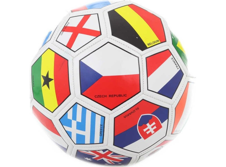 Futbalová lopta Vlajky 20 cm