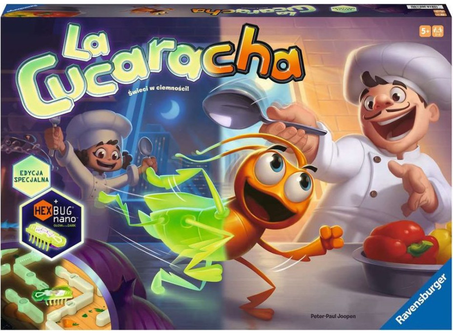 RAVENSBURGER Hra La Cucaracha Nočná edícia 2v1