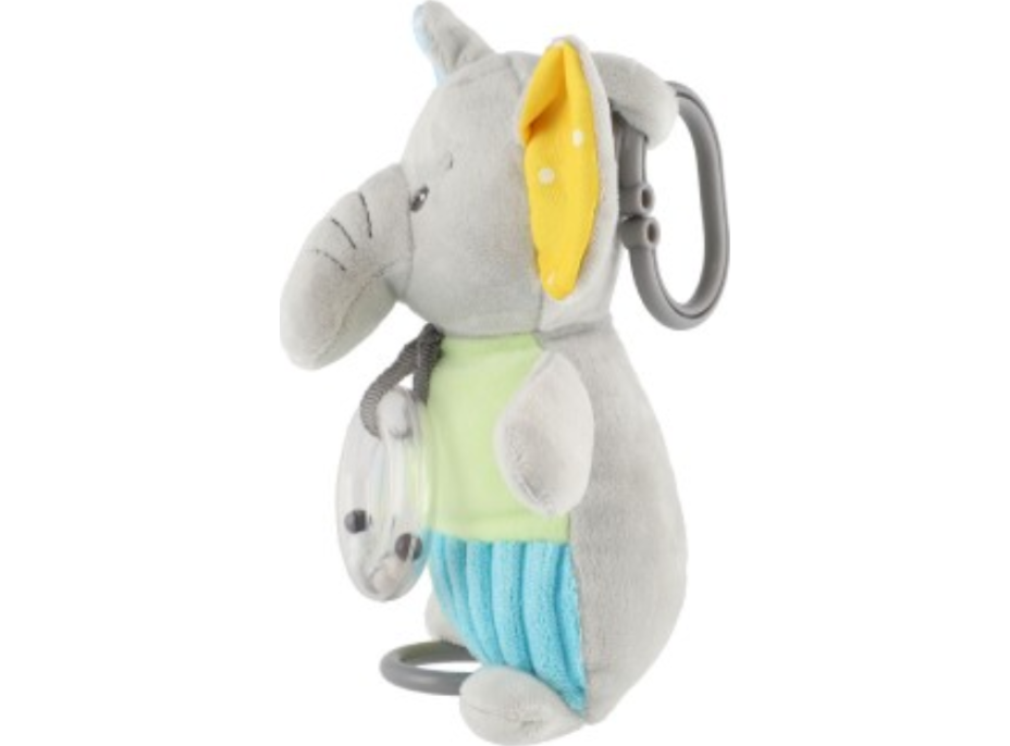 TEDDIES Naťahovací hrací strojček plyšový Slon