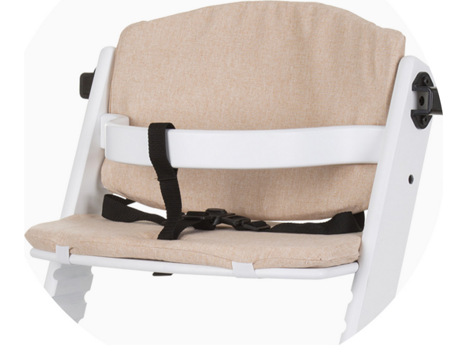 CHIPOLINO Prídavné polstrovanie pre jedálenskú stoličku Tip Top Beige