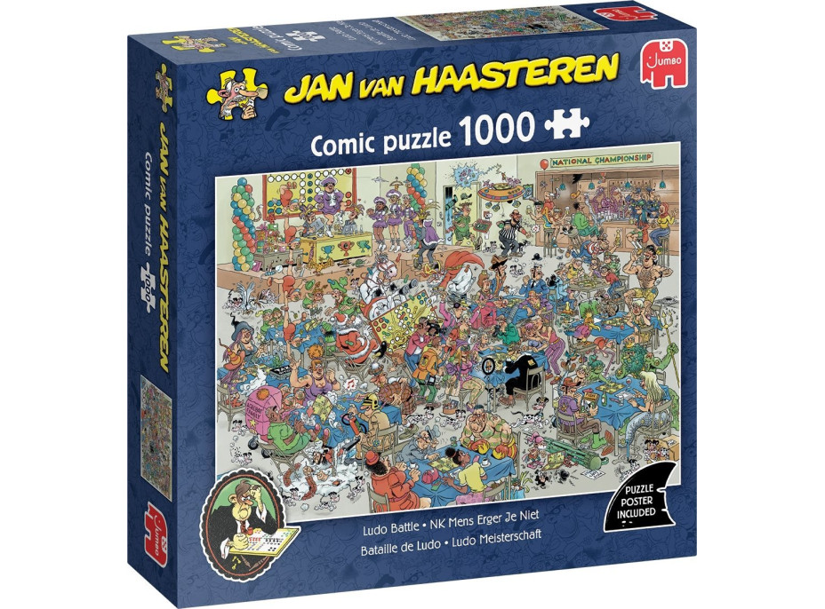 JUMBO Puzzle JvH Človeče, nehnevaj sa bitka 1000 dielikov