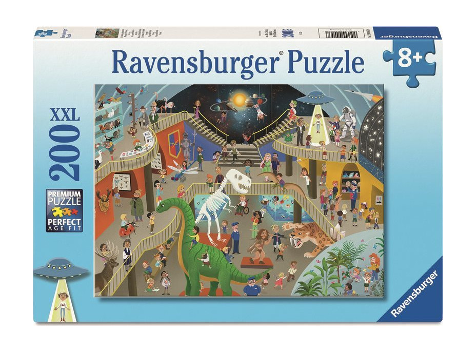 RAVENSBURGER Puzzle Múzeum prírodných vied XXL 200 dielikov