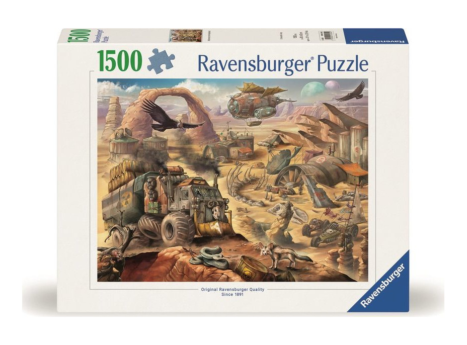 RAVENSBURGER Puzzle Apokalyptická púšť 1500 dielikov