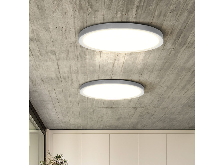 Solight LED osvetlenie s diaľkovým ovládačom Estela White, 60W, 4500lm, 50cm, zmena chromatickosti, stmievateľné