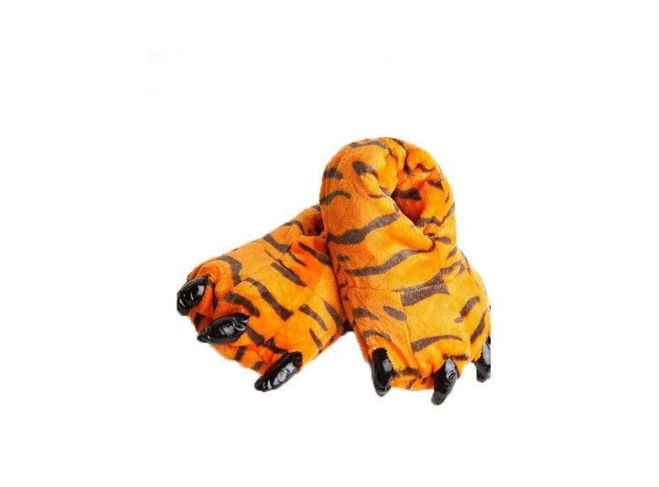 Plyšové papuče KIGU - tigrík