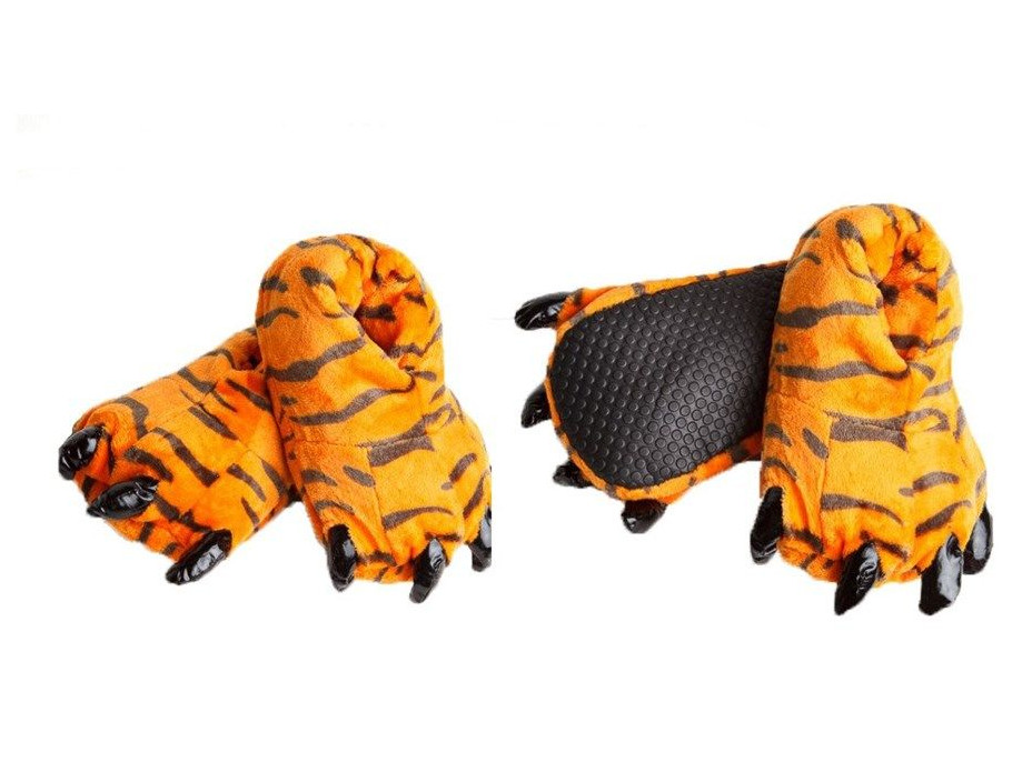 Plyšové papuče KIGU - tigrík
