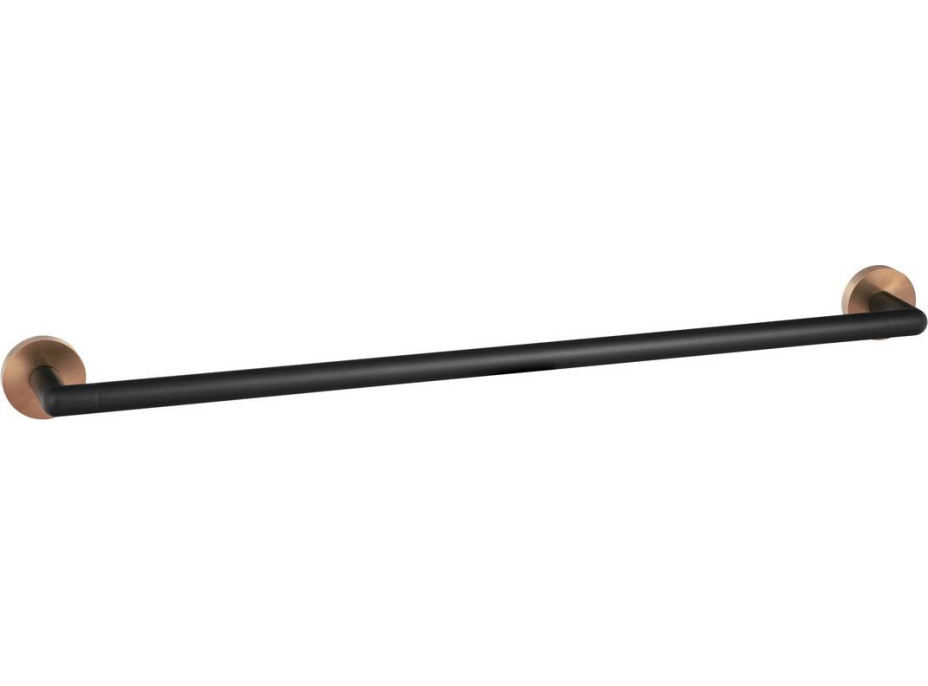 Sapho LARISSA držiak uterákov 600mm, čierna/meď mat WS010BC