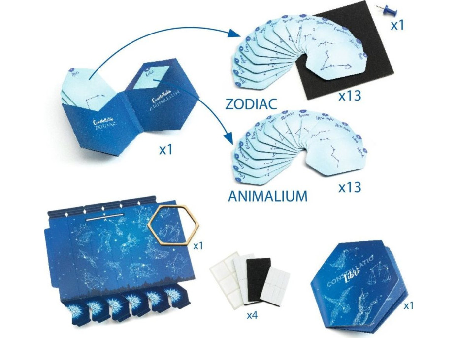 DJECO DIY Premietačka súhvezdia