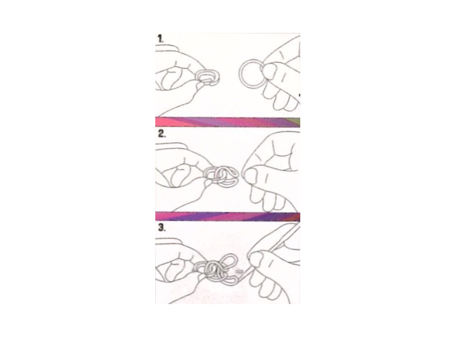 PLAYBOX Gumičky Fancy loops 1000 ks