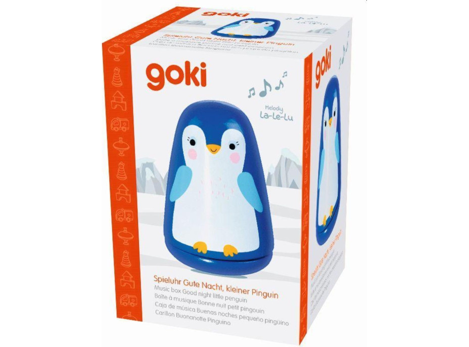 GOKI Hrajúce Tučniak, melódie: La-Le-Lu