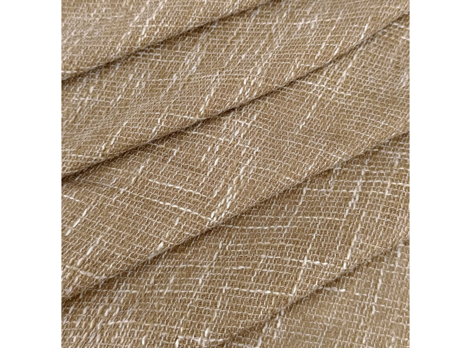 Obliečka na vankúš LOOM 43x43 cm - hnedá