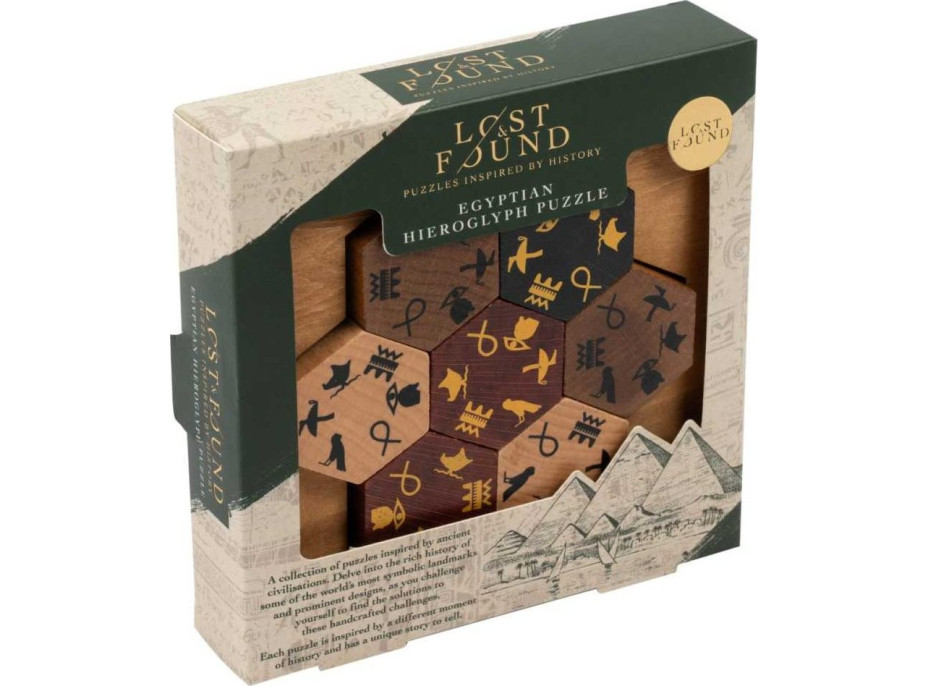 PROFESOR PUZZLE LOST&FOUND: Hlavolam Egyptské hieroglyfy