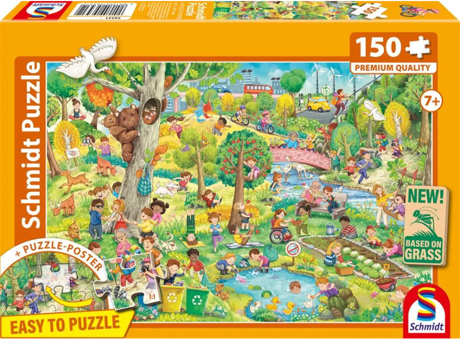 SCHMIDT Puzzle Šťastná planéta 150 dielikov