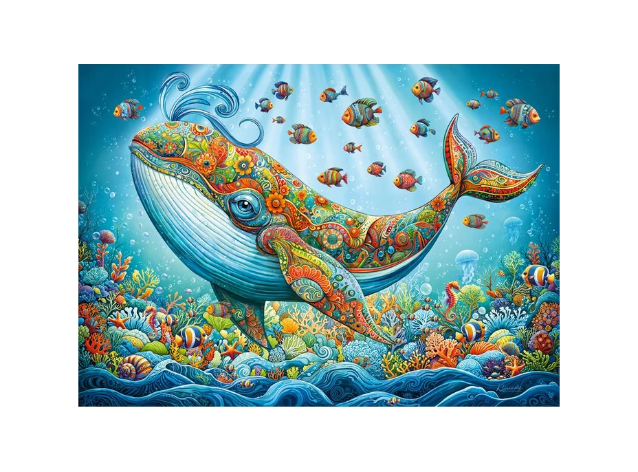 CHERRY PAZZI Puzzle Veľrybí princ 1000 dielikov