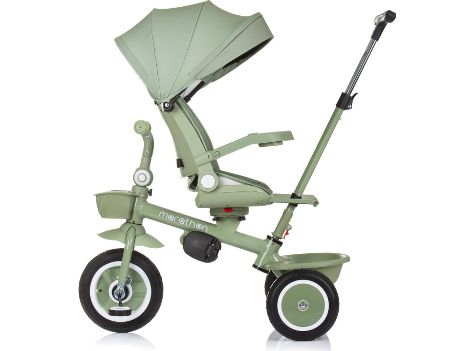CHIPOLINO Trojkolka so strieškou Marathon 2v1 Pastel Green