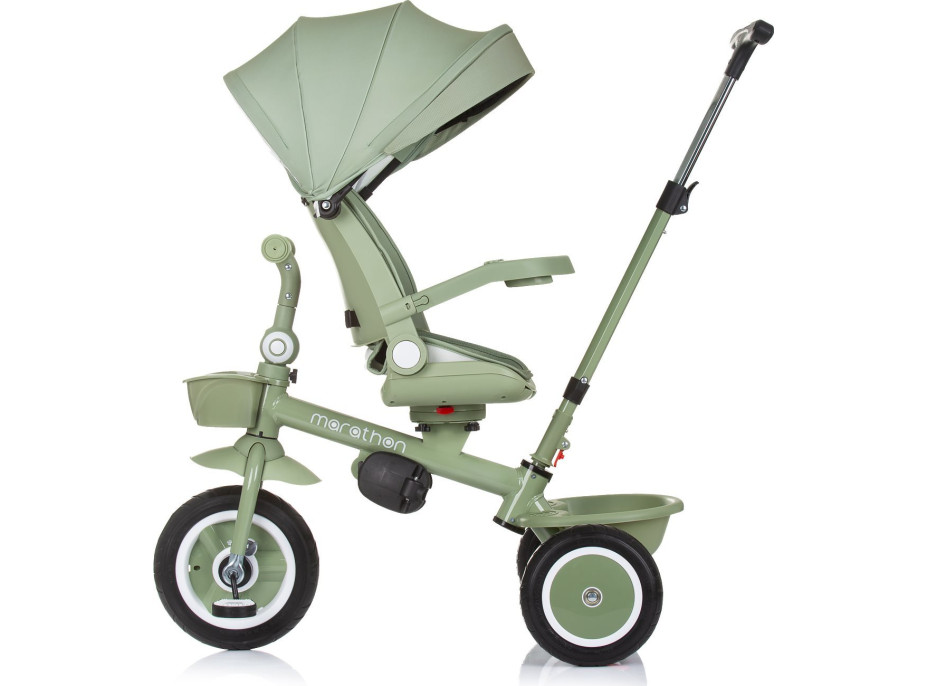 CHIPOLINO Trojkolka so strieškou Marathon 2v1 Pastel Green