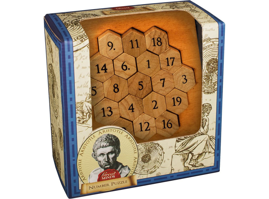 PROFESOR PUZZLE Great Minds: Aristotelov číselný hlavolam