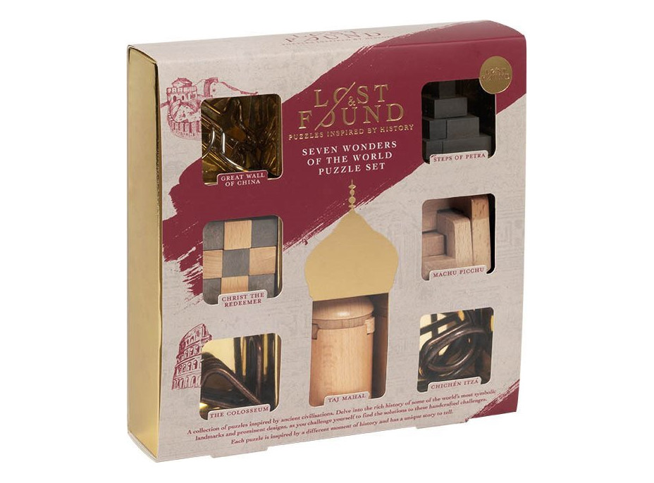 PROFESOR PUZZLE LOST&FOUND: Hlavolam Sedem divov sveta 7v1