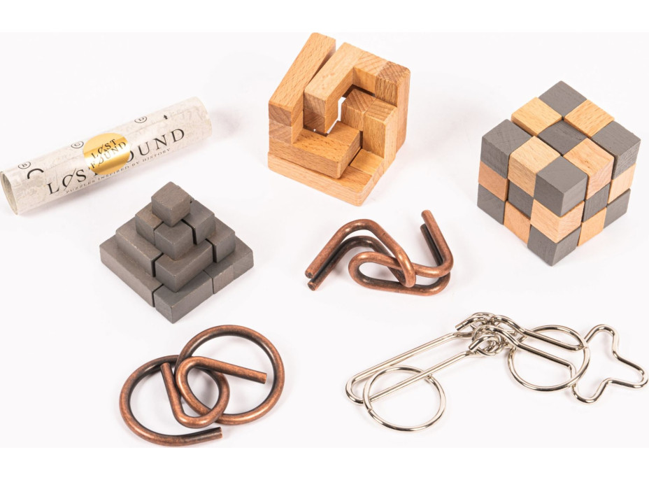 PROFESOR PUZZLE LOST&FOUND: Hlavolam Sedem divov sveta 7v1