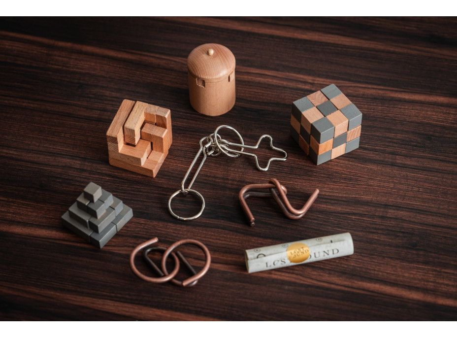 PROFESOR PUZZLE LOST&FOUND: Hlavolam Sedem divov sveta 7v1