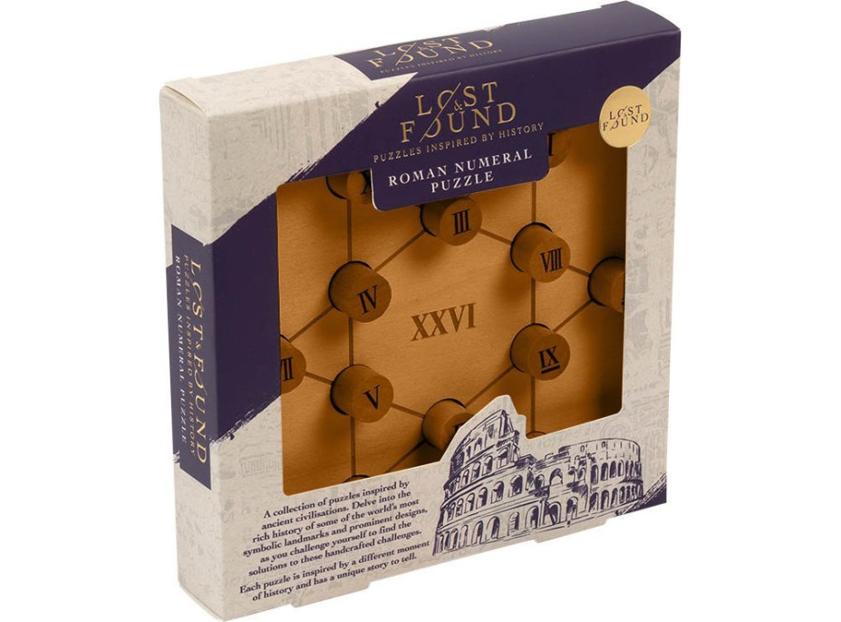 PROFESOR PUZZLE LOST&FOUND: Rímska číselná hádanka