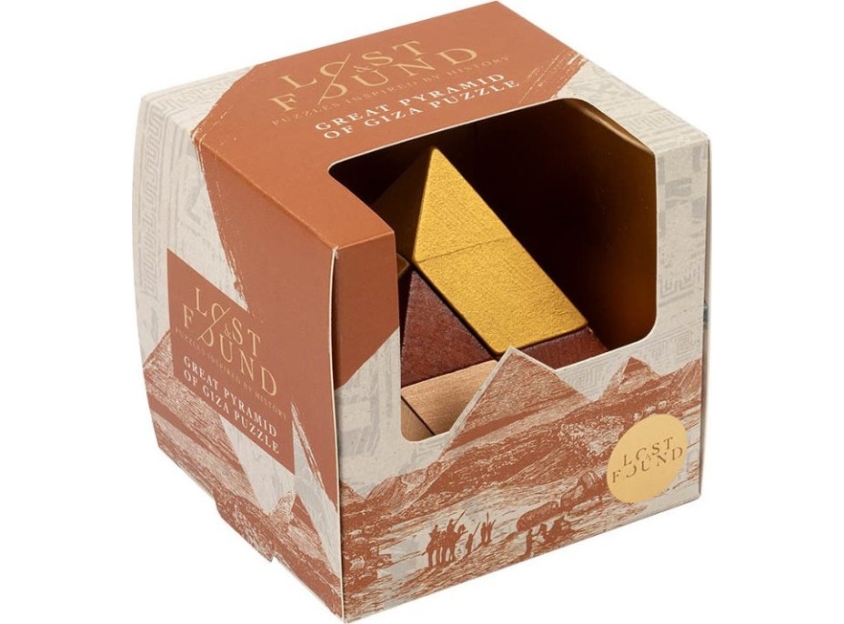 PROFESOR PUZZLE LOST&FOUND: Hlavolam Veľká pyramída v Gíze