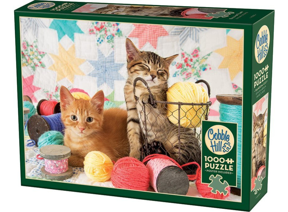 COBBLE HILL Puzzle Hebké klbká 1000 dielikov