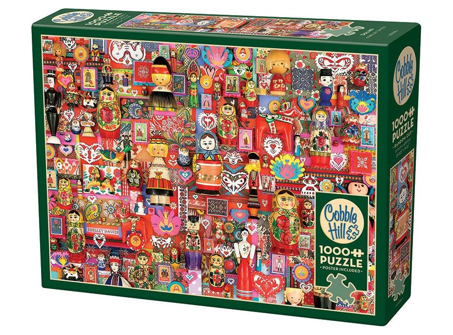 COBBLE HILL Puzzle Bábiky 1000 dielikov