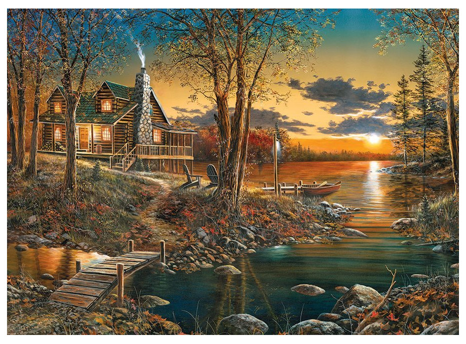 COBBLE HILL Puzzle Pohodlie domova 1000 dielikov