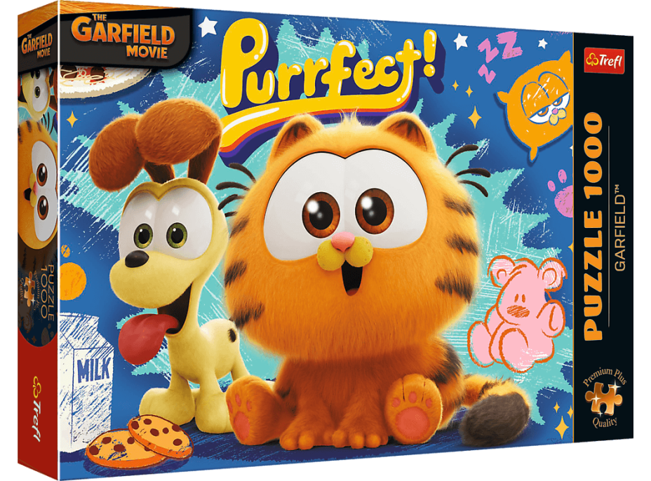 TREFL Puzzle Premium Plus Garfield 1000 dielikov
