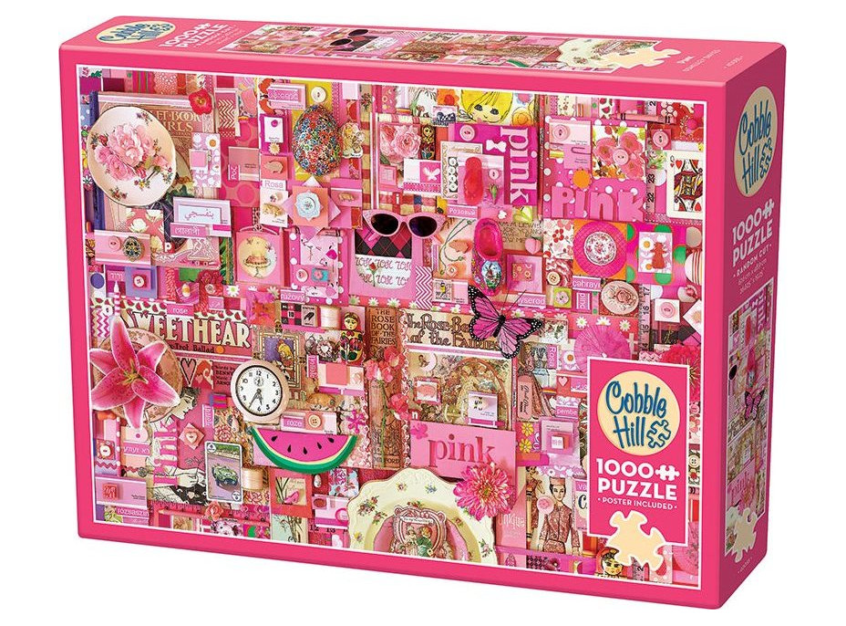 COBBLE HILL Puzzle Ružová 1000 dielikov