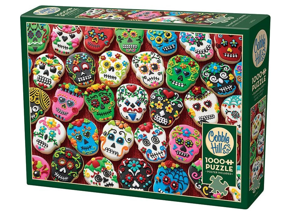 COBBLE HILL Puzzle Sušienkové lebky 1000 dielikov