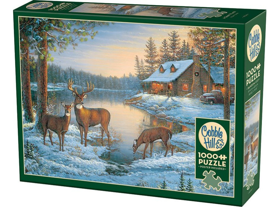 COBBLE HILL Puzzle Tiché miesto 1000 dielikov