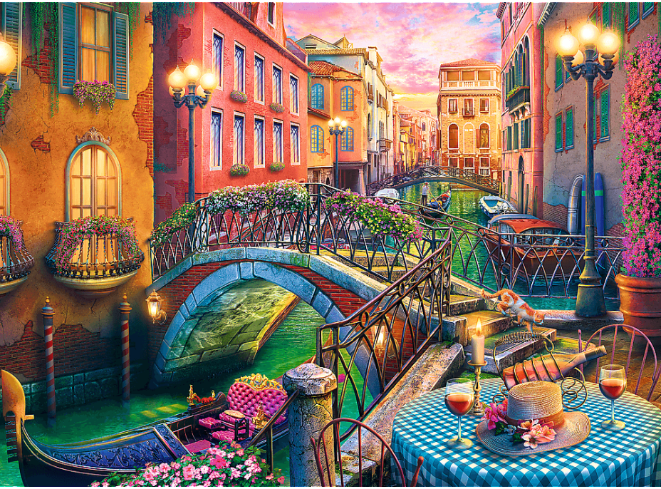 TREFL Puzzle Večer v Benátkach 3000 dielikov