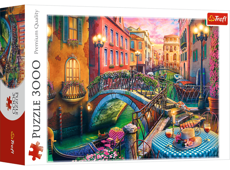 TREFL Puzzle Večer v Benátkach 3000 dielikov