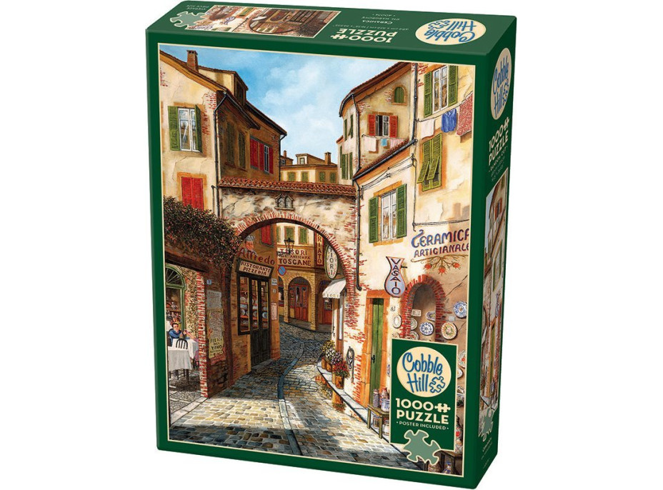 COBBLE HILL Puzzle Obchod s keramikou 1000 dielikov