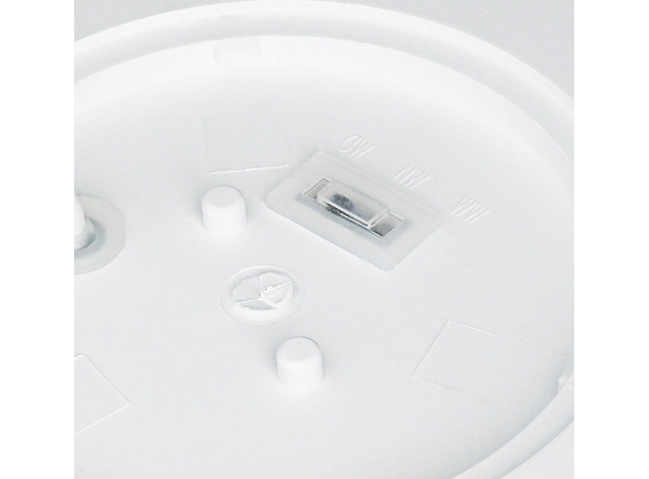Solight LED osvetlenie Adrano s ochranou proti vlhkosti, IP54, 18W, 1530lm, 3CCT, 28cm
