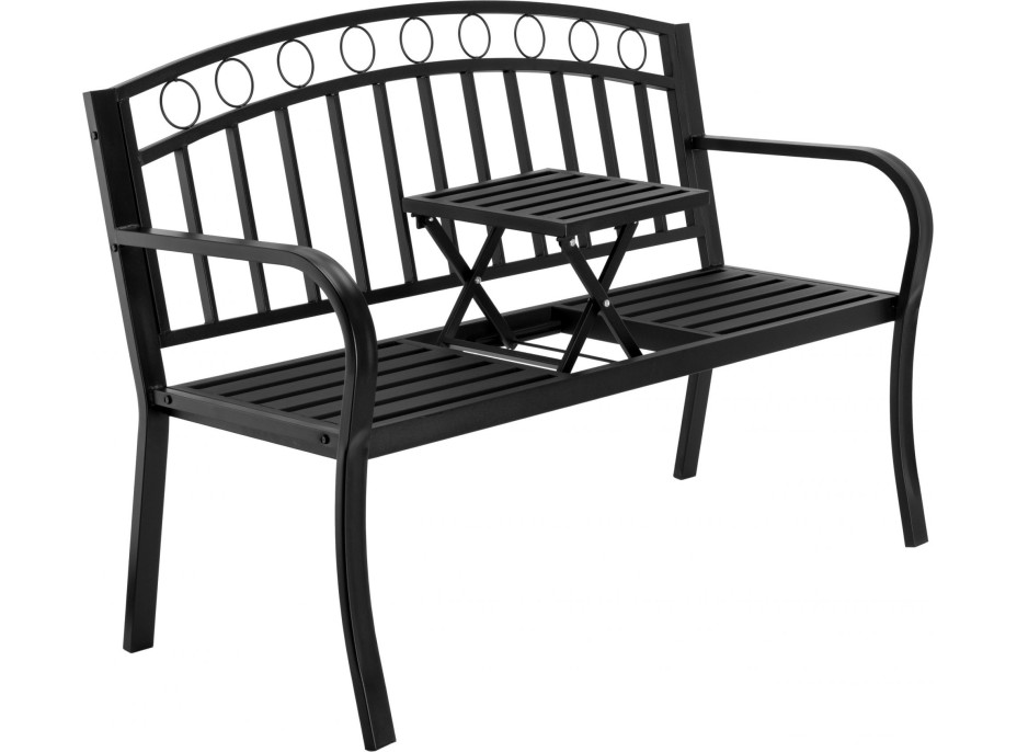 Záhradná kovová lavička BANCO