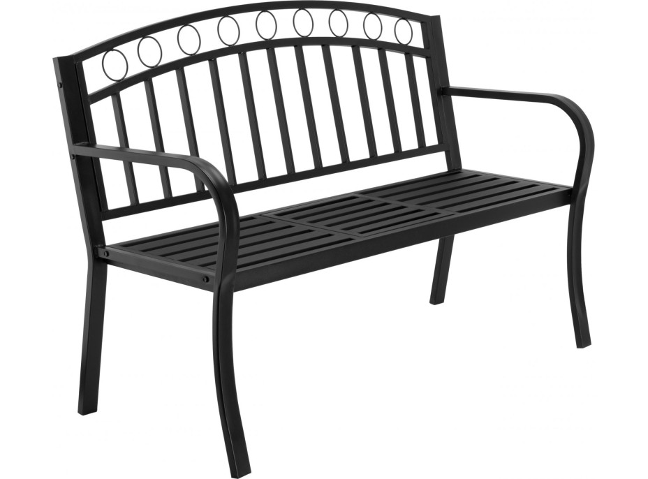 Záhradná kovová lavička BANCO